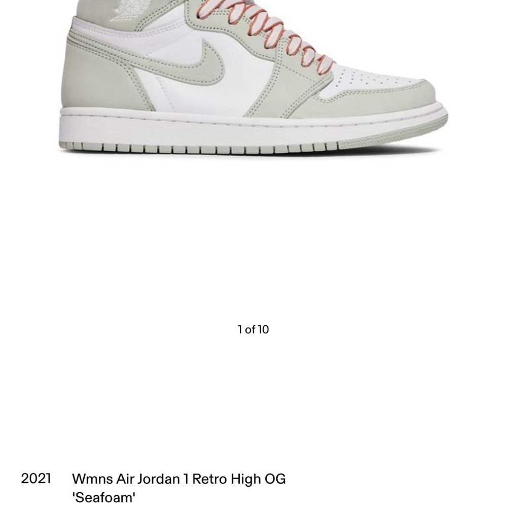 Jordan 1 high seafoam.   M7.5 / W9 - Picture 10 of 10